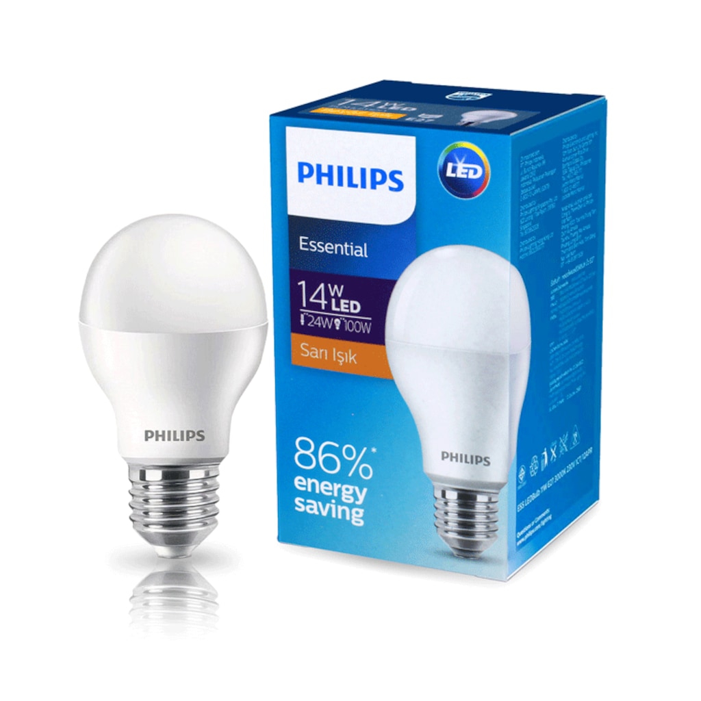 Philips Essential 13 W Led Ampul  Beyaz Işık