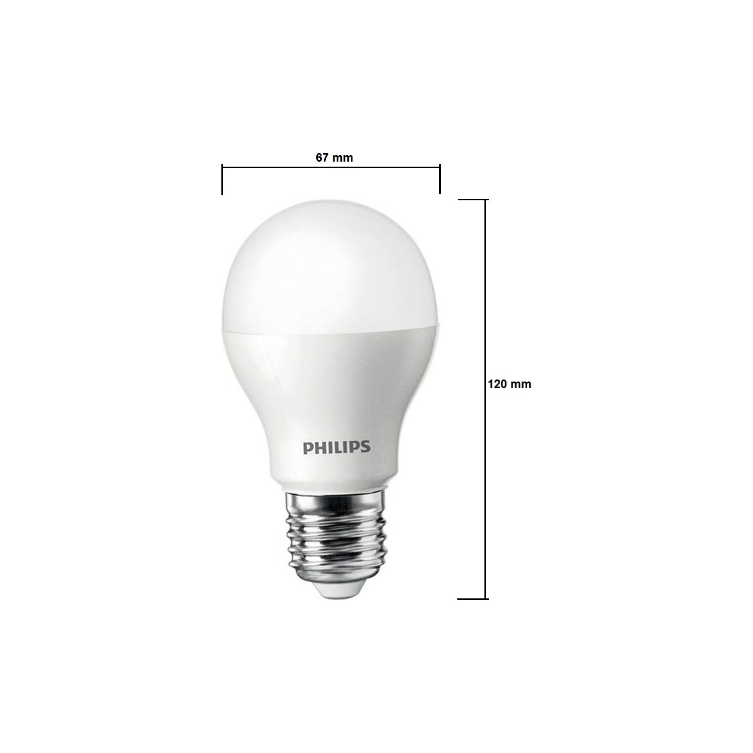 Philips Essential Led Ampul 13 W (14) W Beyaz E27 Duy  12 Li Paket