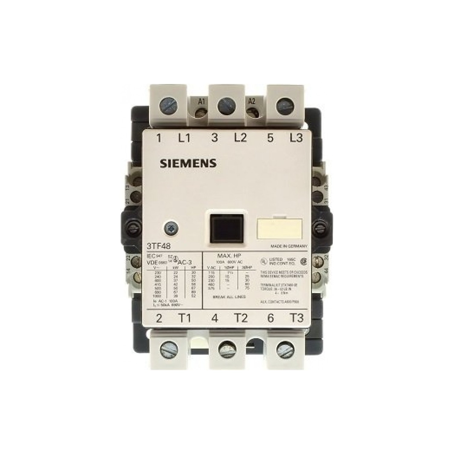 Siemens 3TF48-22 Kontaktör