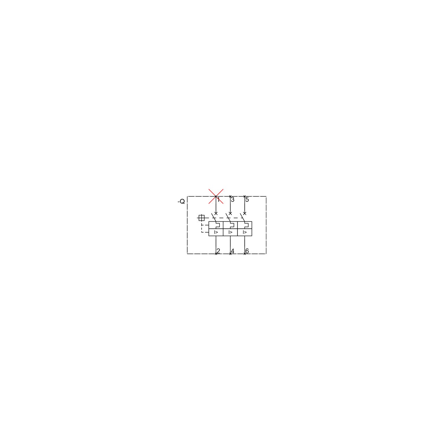 Siemens Kompakt Şalter 3 Kutuplu 25KA 100A Sabit 3VM1010-3ED32-0AA0