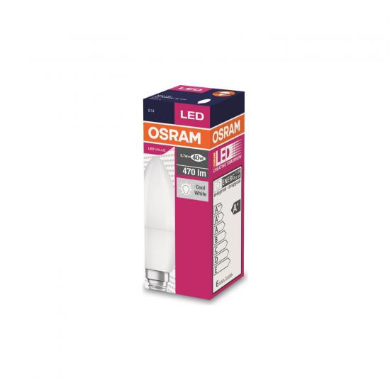 Osram 5 Watt E-14 İnce Duy 6500 Kelvın Buji Led Ampul